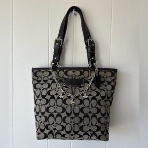 Coach Signature Hadley Tote Bag